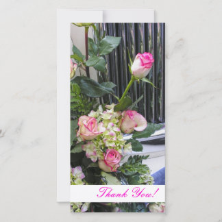 Obrigado Cartão com fotos