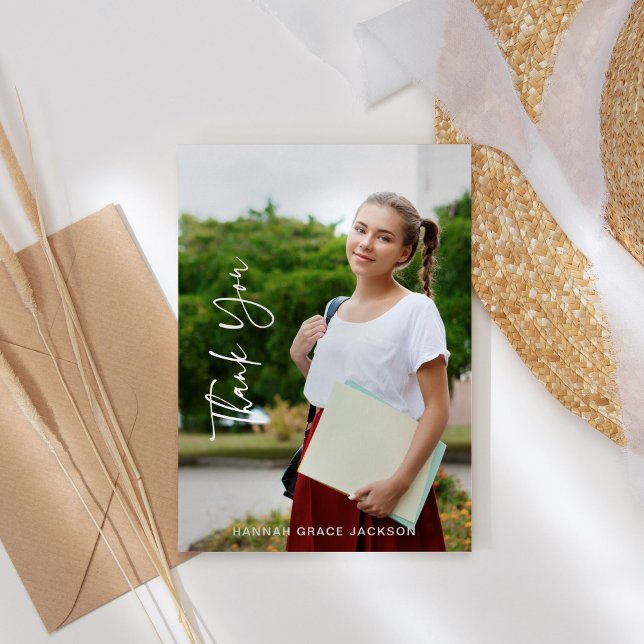 Obrigado Cartão com fotos (Criador carregado)