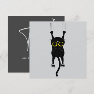 OBRIGADO! - Cartão de Aniversário Engraçado para G