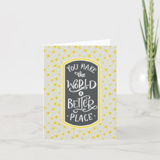 Obrigado Cartão de Apreciação