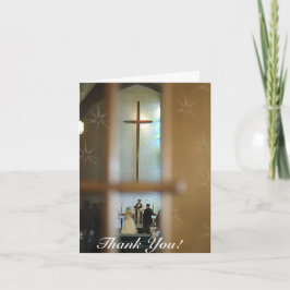 Obrigado Cartão De Casamento