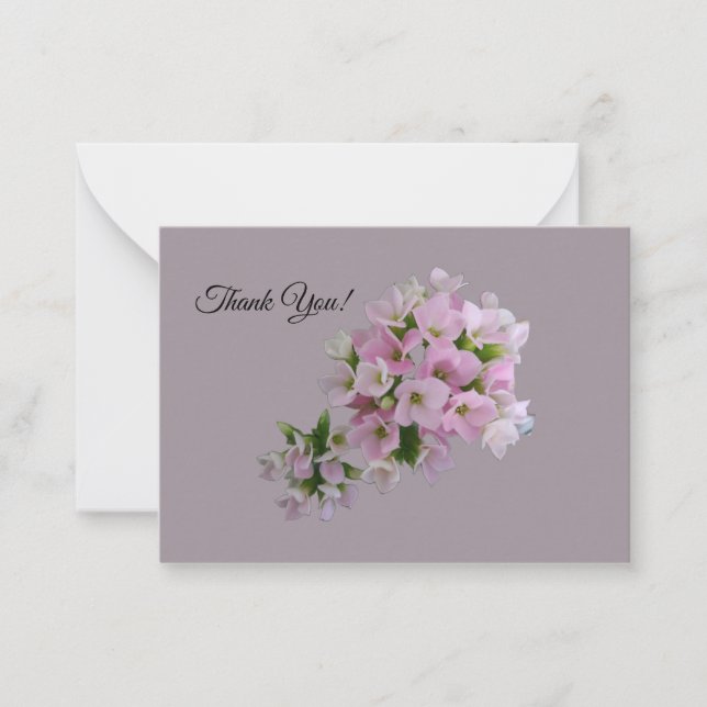 Obrigado Cartão De Nota Simples (Frente)