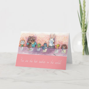 Obrigado Cartão De Professor