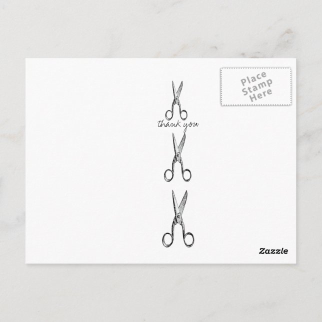 obrigado cartões (Verso)