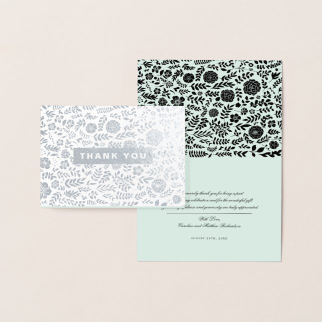 Obrigado. Cartões de Casamento de Mala Real de Pre (Exibição)