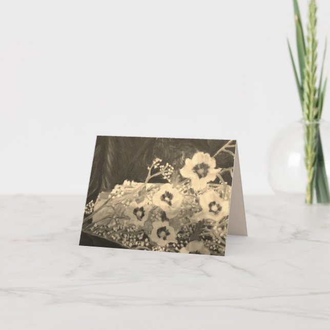 Obrigado: cartões de nota: Ainda a vida (Frente)