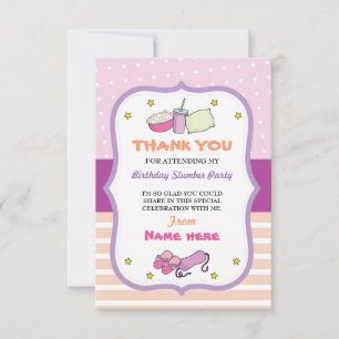 Obrigado Cartões Festa De Descanso Aniversário A