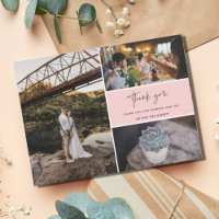 Obrigado Casamento de Colagem Multifotográfica