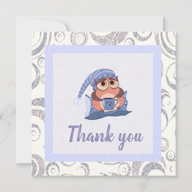 Obrigado Cinza Azul, Boné  (Frente)