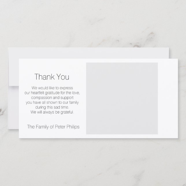 Obrigado da simpatia do modelo você adiciona a (Frente)