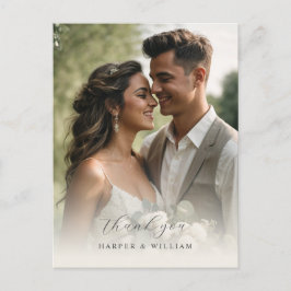 Obrigado de algodão macio, seu cartão postal de ca