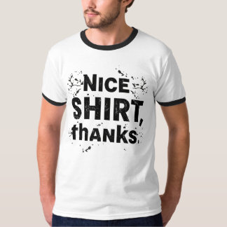 Obrigado de camisa legal
