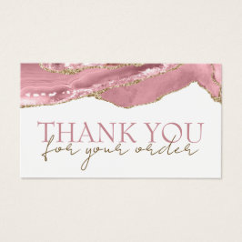 Obrigado de desconto do ágar embebido rosa