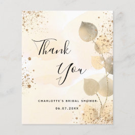 Obrigado de eucalipto do ouro de orçamento