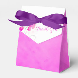 Obrigado de flor de lavagem com água, sua caixa de