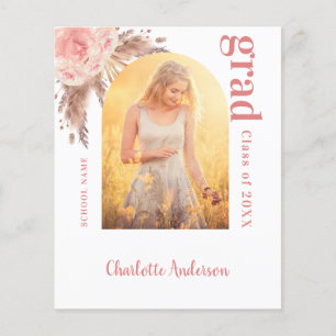 Obrigado de graduação de gramíneas de capa de orça