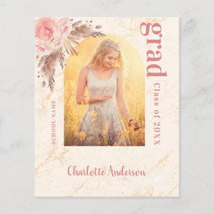 Obrigado de graduação de gramíneas de capa de orça