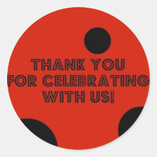 obrigado de ladybug, seu adesivo