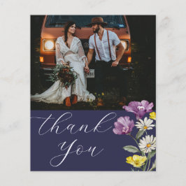 Obrigado de Orçamento Flores Selvagens e Foto