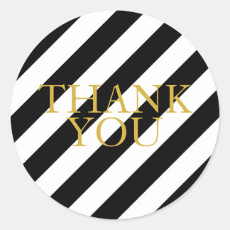 Obrigado de ouro riscado seus adesivos