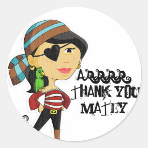 Obrigado de PiraTess você etiqueta