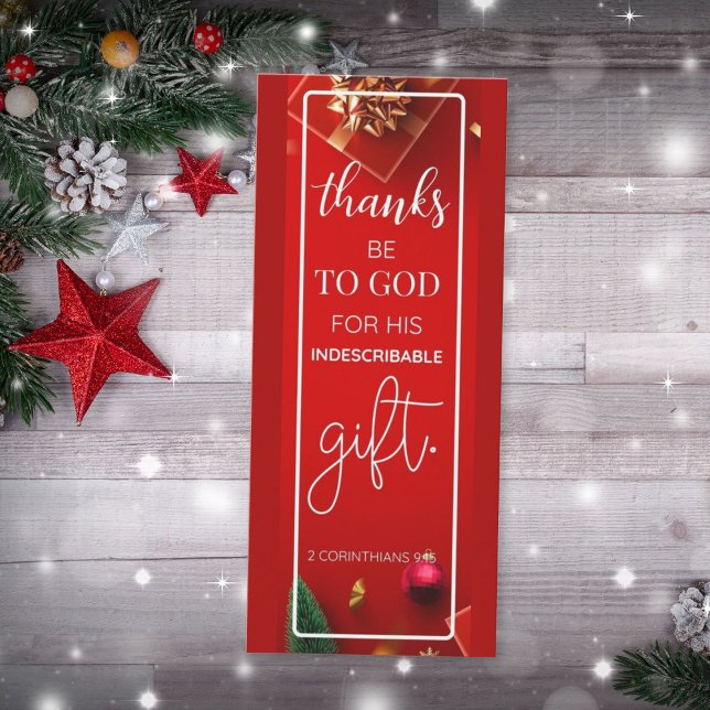 Obrigado Deus 2 Corinthians 9:15 (Criador carregado)