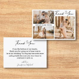 obrigado digital imprimível seu cartão com fotos d