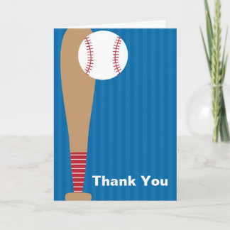 Obrigado do basebol você cartões