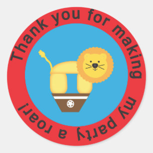 Obrigado do circo você etiquetas