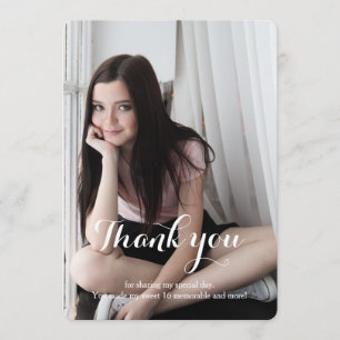 Obrigado do doce 16 você cartão azul