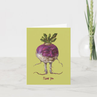 Obrigado do nabo de Joe você cartões