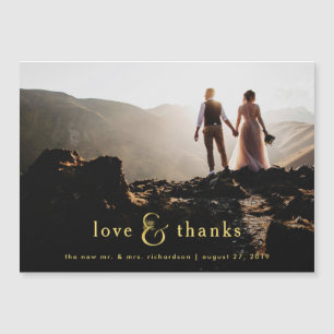 Obrigado dourado da foto do Ampersand você