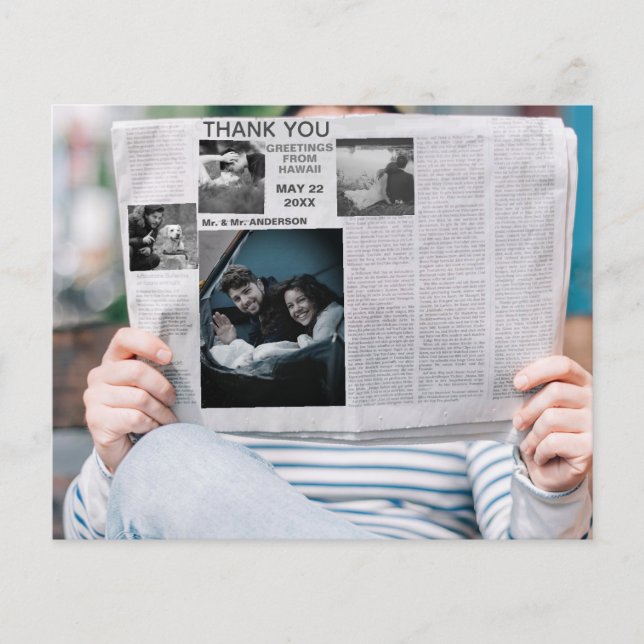 obrigado engraçado seu folheto de fotos (Frente)