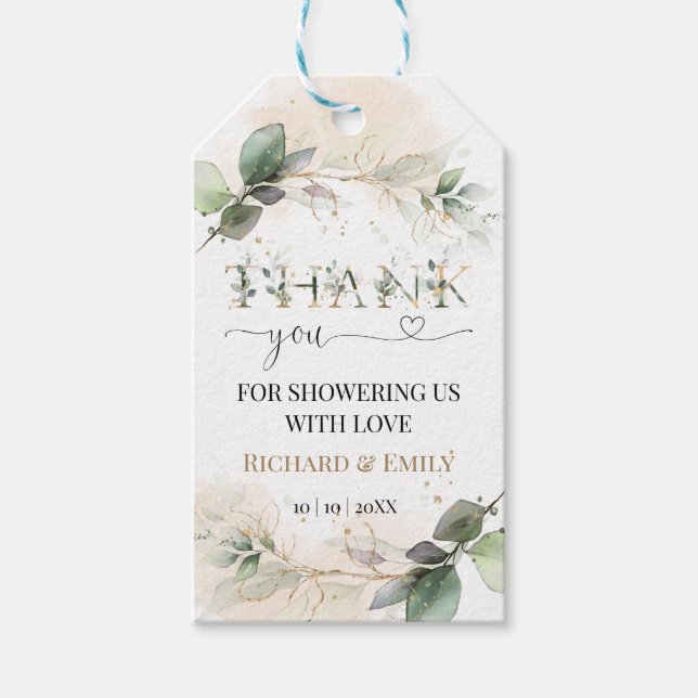 Obrigado Etiqueta (Frente)