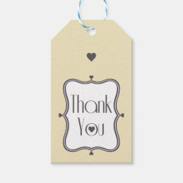 Obrigado Etiqueta de presentes