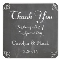 Obrigado, etiquetas do favor do casamento vintage