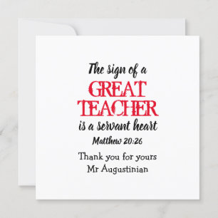 Obrigado EXCELENTE PROFESSOR SERVANT HEART Scripti