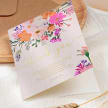 Obrigado, flores selvagens, pastel primavera chá