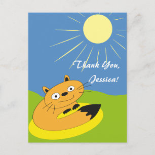 Obrigado, Jessica! Cartão postal