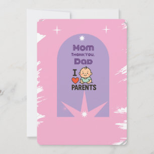 Obrigado, Mãe e Pai - Cartão Global do Dia dos Pai