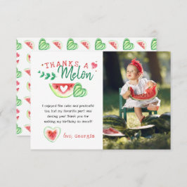 Obrigado Melão | Agradecimento de Aniversário de M