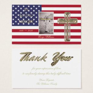 Obrigado memorável você bandeira americana