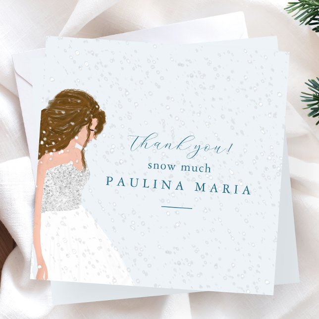 Obrigado Neve Muito Princesa De Inverno Quinceaner (Criador carregado)