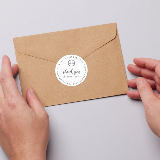 Obrigado nome de logotipo personalizado adesivo pa (Criador carregado)