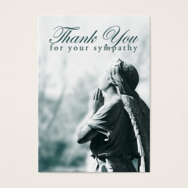 obrigado-o pela sua simpatia (anjo de oração) (Frente)