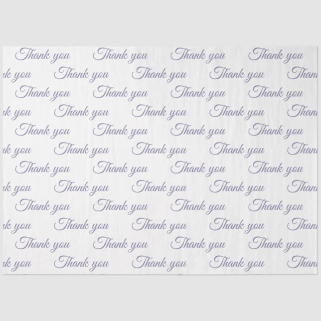 Obrigado Papel embrulhado (Frente )