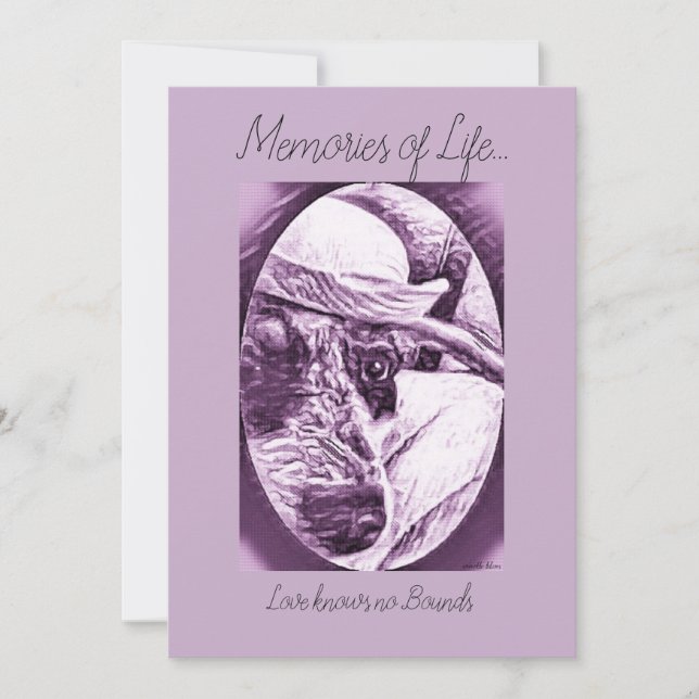 OBRIGADO PARA O CARTÃO DE INQUIETAÇÃO - PERDA DE (Frente)