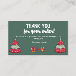 Obrigado para sua inserção de pacote da ordem