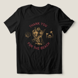 Obrigado pela Camiseta da Praia | Verão Cristão