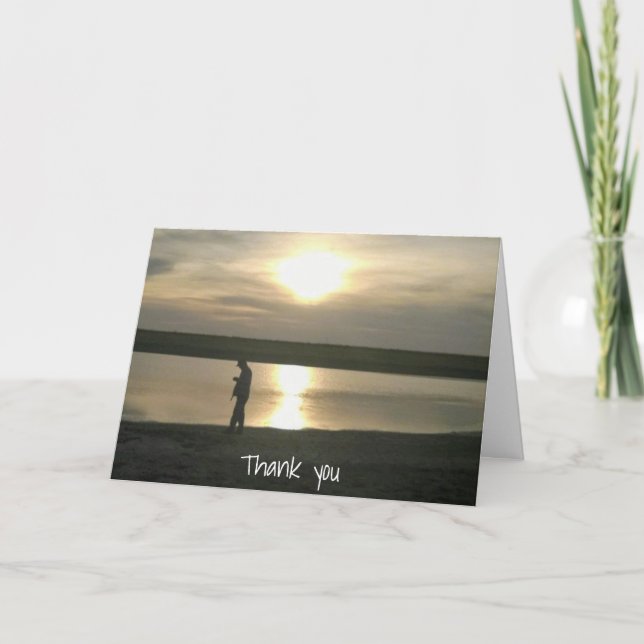 Obrigado pela gentileza do Cartão de Nota Dobrado (Frente)